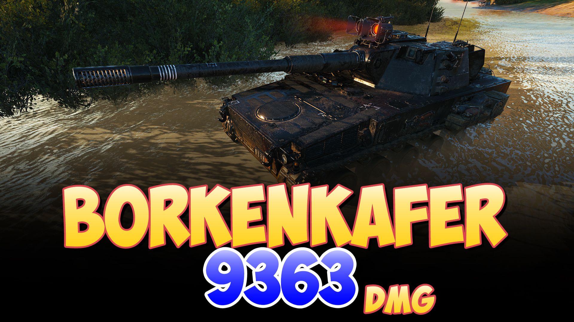 Borkenkafer - 4 Фрагов 9.3K Урона • Мир Танков