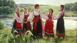 Русские народные песни звучат по новому .Часть 1...