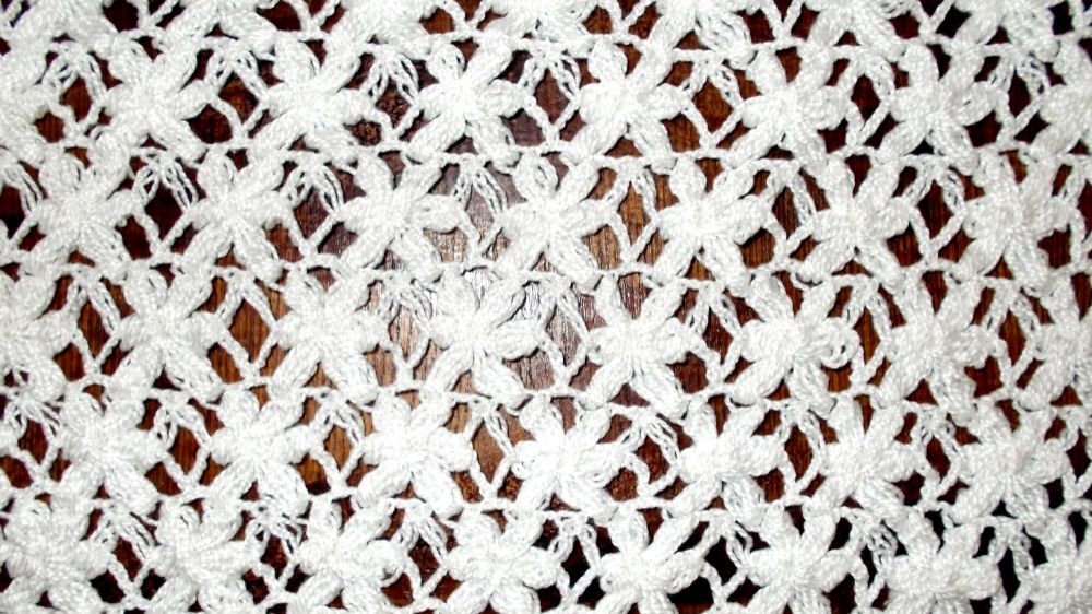 Узор Цветочки Crochet pattern flowers