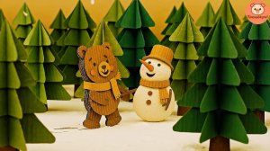 КАРТОННЫЙ Миша, мультики! Развлечение для детей!