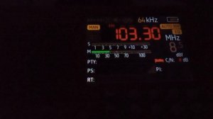 Радио Дача (Казахстан) 103.3 МГц (тропо,  ~238км)