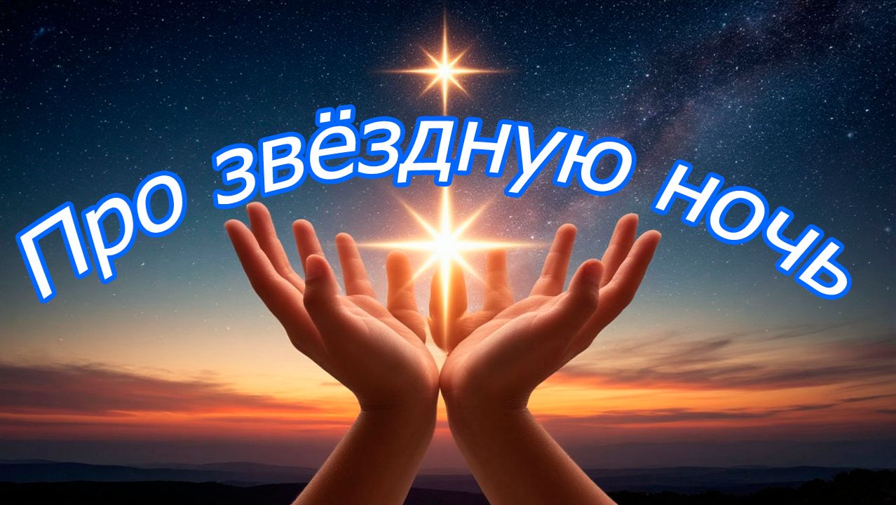 Про звёздную ночь ....Послушайте, очень душевная песня ....на стихи Владимира Шевцова смотреть онлайн