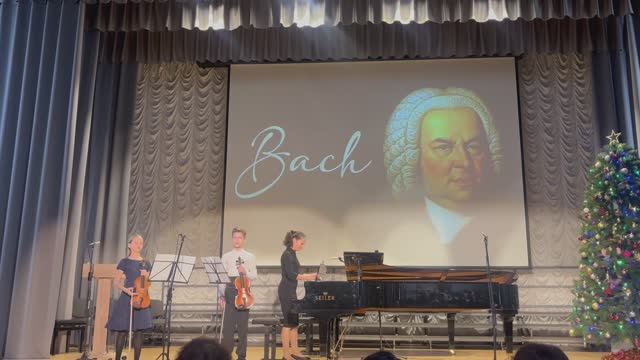 Иоганн Себастьян Бах - Концерт для двух скрипок ре минор BWV 1043, I часть смотреть онлайн