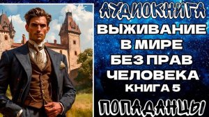 АУДИОКНИГА ПОПАДАНЦЫ: ВЫЖИВАНИЕ В МИРЕ БЕЗ ПРАВ ЧЕЛОВЕКА. КНИГА 5