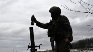 Минометчики нанесли удар по скоплению живой силы ВСУ. Лучшее видео из зоны СВО