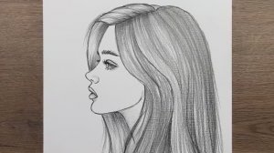 Как нарисовать красивую девушку поэтапно карандашом