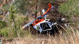 На севере Италии произошло крушение вертолета