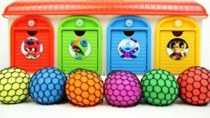 Сытный гараж ASMR  Удивительно реалистичные звуковые эффекты Msgic Slime Вращают воздушные шары