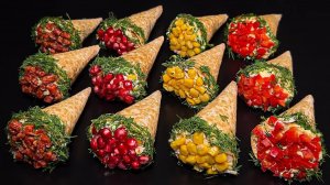 4 быстрых и питательных ЗАКУСКИ НА НОВЫЙ ГОД! ЗАКУСКИ НА НОВЫЙ ГОД! ПРОСТЫЕ РЕЦЕПТЫ НА НОВЫЙ ГОД