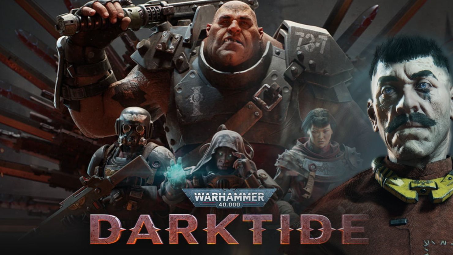 Warhammer 40000 Darktide Прохождение ч1 - Эти усики пропуск в Императорские трусики!