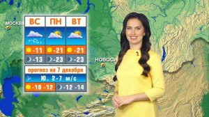 Прогноз погоды на 7 декабря в Новосибирске