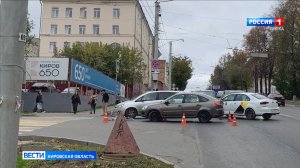 В Кирове продолжают ликвидировать места концентрации ДТП