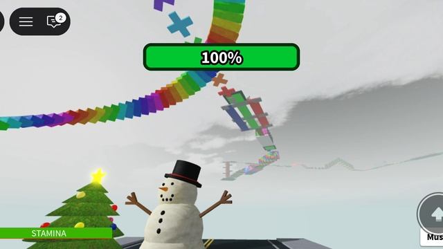 Он не знал что там невидимая стена.