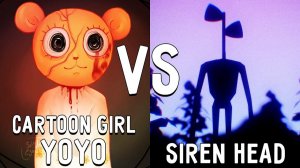 ДЕВОЧКА ЙОЙО ПРОТИВ СИРЕНОГОЛОВОГО В МАЙНКРАФТ ! БИТВА SIREN HEAD VS CARTOON GIRL YOYO MINECRAFT