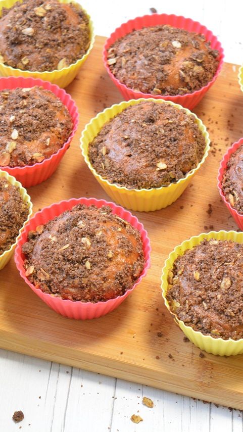 Маффины с Тыквой и геркулесом смотреть онлайн