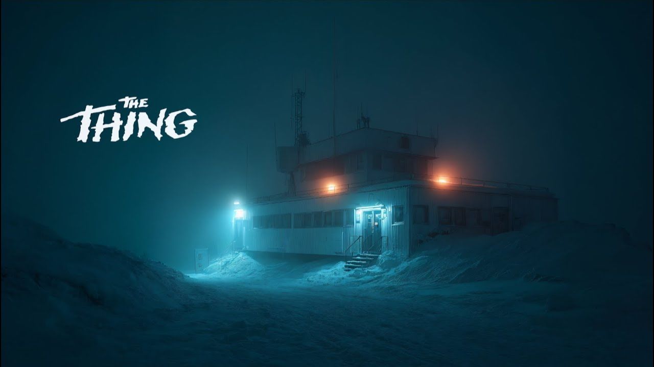 The Thing Dead Winter Station  Dark Sci-Fi Horror & Snow Ambience 4K