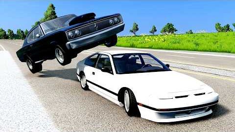 ДТП на высокой скорости — BeamNG Drive / CrashBoomPunk