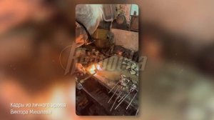 Донецкий кузнец превращает войну в искусство