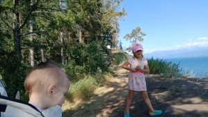 Байкал.Большое автопутешествие из Москвы до Владивостока с 4 маленькими детьми.Забакальский парк