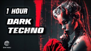 DARK TECHNO MIX | 1 Hour Underground | Raw Visuals