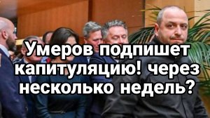 ТАМИР ШЕЙХ / УМЕРОВ ПОДПИШЕТ КАПИТУЛЯЦИЮ ЧЕРЕЗ НЕСКОЛЬКО НЕДЕЛЬ
