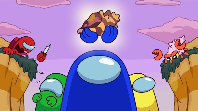 СРЕДИ НАС ПРЕДАТЕЛЬ! В ЛОВУШКЕ ВНУТРИ МУХОЛОВКИ! Анимация AMONG US