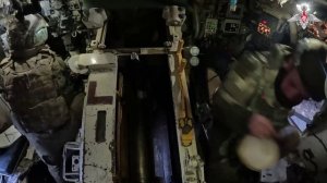 Боевая работа расчета САУ «Мста-С» ГрВ «Центр»