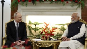 Владимир Путин беседа с Премьер-министром Индии Нарендрой Моди, Индия, Нью-Дели, 5 декабря 2025 года