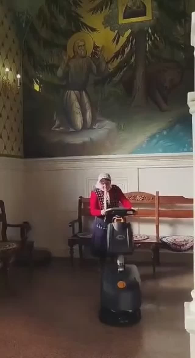 Уборка в храме