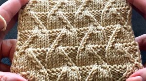 ФАКТУРНЫЙ КРАСИВЫЙ УЗОР СПИЦАМИ