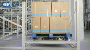 AXELOT-TECH: демонстрация работы 3D шаттла на складе производителя