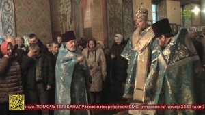 Епископ Клинцовский и Трубчевский Владимир возглавил литургию в Благовещенском храме города Сураж