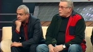 «Так и умерла под забором». Депутат Госдумы А.Митрофанов, актеры О.Марусев и Ж.Эппле. 2012 год.