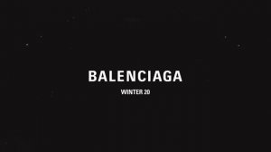Показ коллекции Balenciaga осень-зима 2020-2021