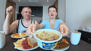 Мукбанг мне ВСЁ вкусно, даже тайская ТЮРЯ! Экономим, НО зимуем в Таиланде! Болталка и семейный обед