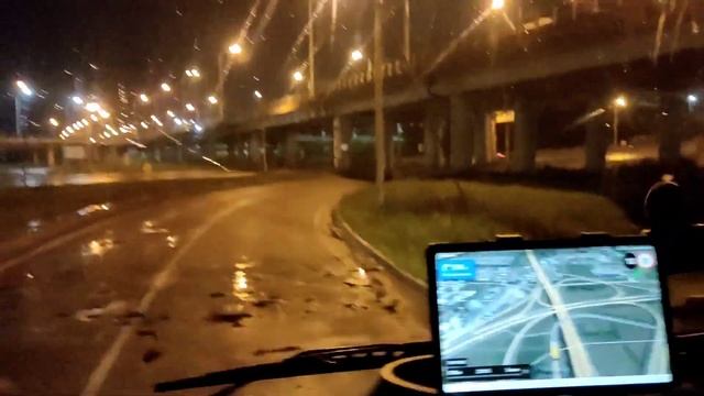 [103] Новодвинск-Ярославль ｜ С рулонами бумаги на Москву 19 т.