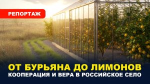 🍋ЛИМОНЫ В ПОДМОСКОВЬЕ/ Как фермер возродил село // ИВАН ЮРКО
