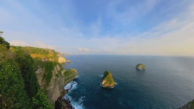Пробежка по Нуса-Пенида с музыкой NusaPenida Island  Виртуальное видео для беговой дорожки Bali