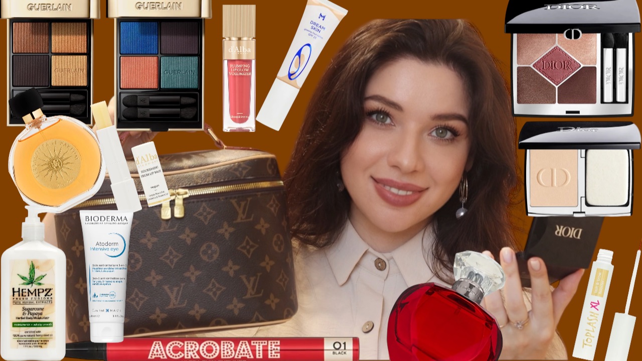 Собираю зимнюю косметичку. Лучшая уходовая и декоративная косметика. Спарклы. Люксовая косметика.