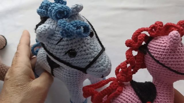 Лошадка крючком, отвечаю на вопрос. смотреть онлайн