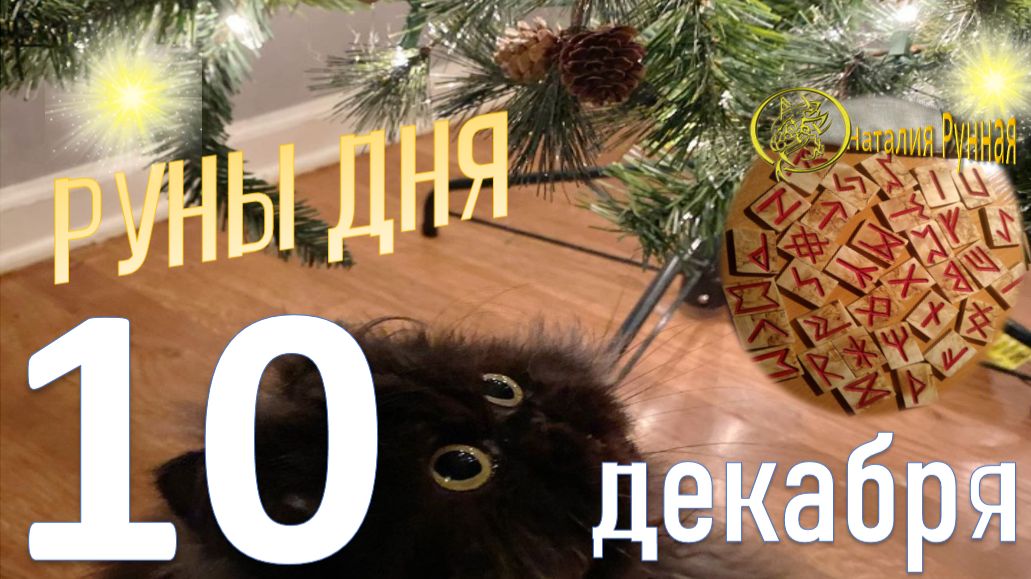 РУНА ДНЯ\прогноз на сегодня, 10 декабря 2025г от Наталии Рунной