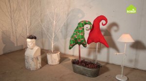 Креативные ёлки из старого платья. Как сделать ёлки из ткани. Новый год 2026