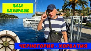 Толстые коты в Хорватии⛵️ Порто Монтенегро — Зеленика—Цавтат ⚓️Bali CATSPACE