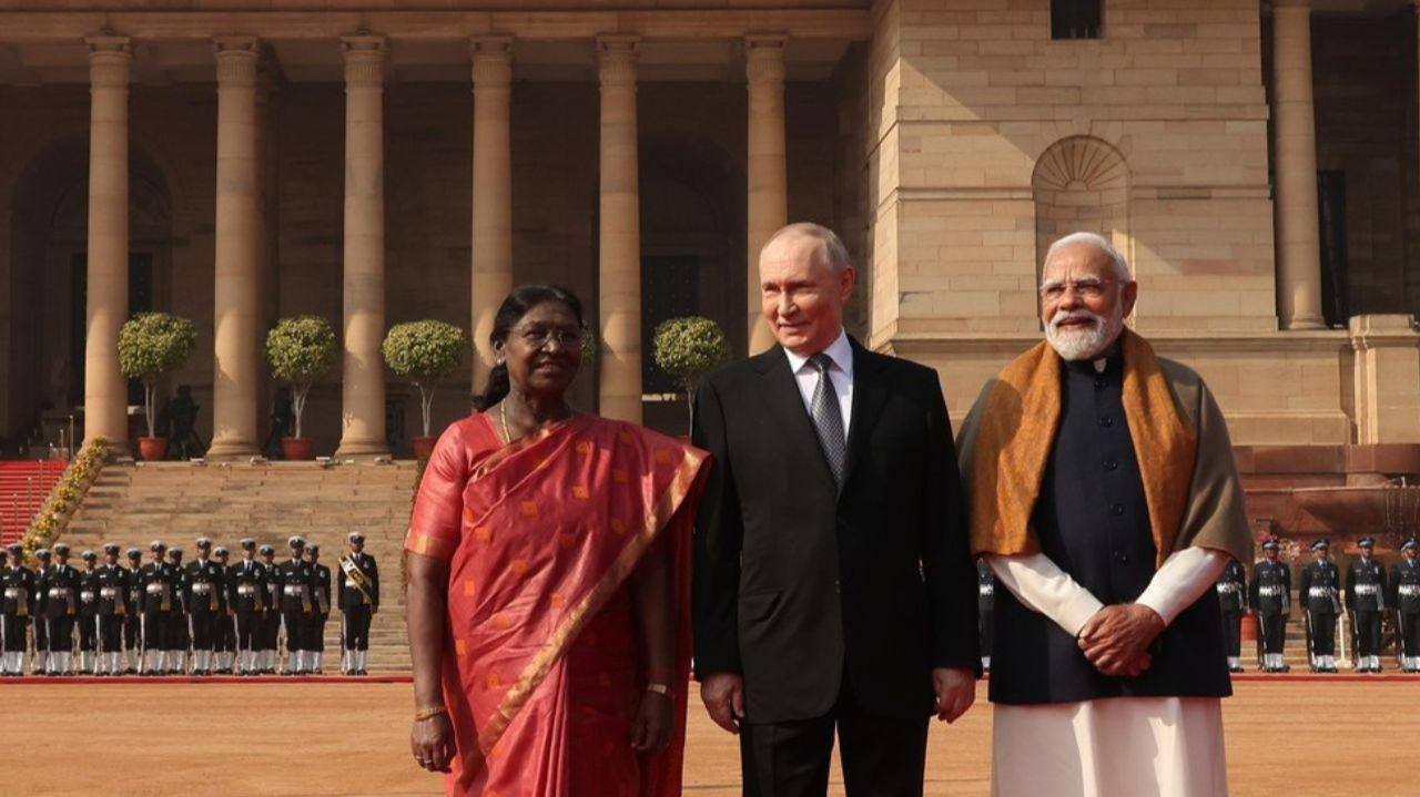 Официальная встреча Путина и Моди началась в Индии