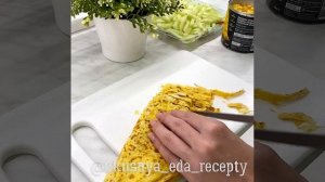 Вкусный салатик «Солнечный»