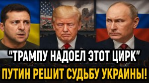 Новости СВО на 5 Декабря - "Трампу надоел этот цирк" Путин решает судьбу Украины уже сегодня!