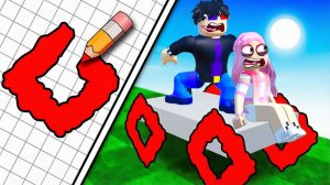 ✏️НАРИСУЙ КОЛЕСО ЧТОБЫ ПРОЕХАТЬ ДАЛЬШЕ В РОБЛОКС! ШЕДИ И ЛЕСКА ROBLOX