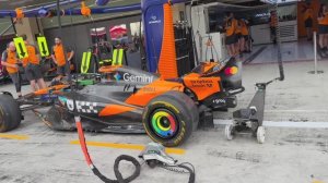 Абу-Даби'25 Яс- Путь на трассу- Круг по трассе - Пит-лейн- Паддок- Боксы