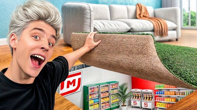 Я Построил СЕКРЕТНЫЙ МАГАЗИН ДОМА, Который НИКТО НЕ НАЙДЕТ ! смотреть онлайн