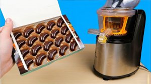 Конфеты с Ликером в Соковыжималке! Что если выжать ликер из конфет Бедная соковыжималка. alex boyko